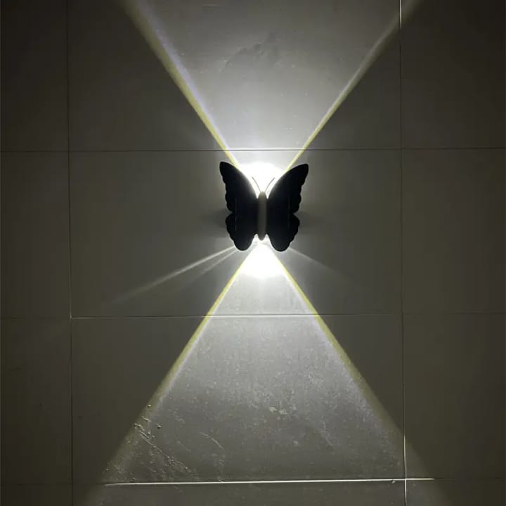 Butterfly Outdoor Wall Lamp