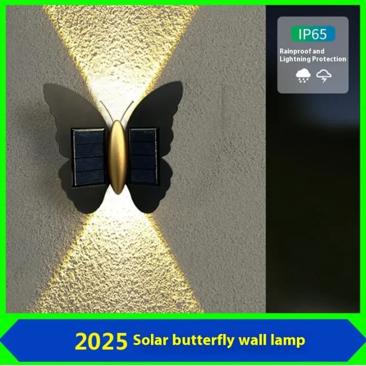 Butterfly Outdoor Wall Lamp