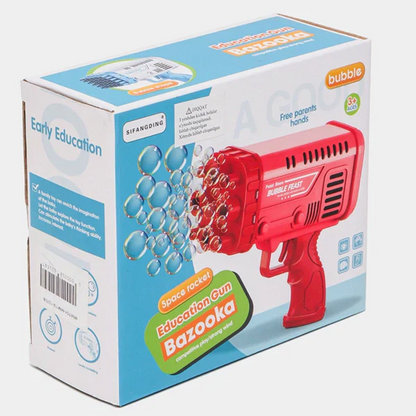 36-Hole Electric Bubble Gun Machine for Kids