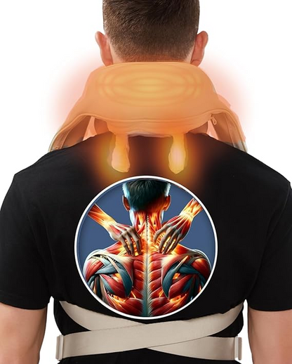 Neck Massager with Heat, Electric Back Massager