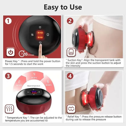 Rechargeable Vacuum Cupping Massage