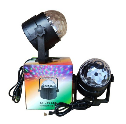 USB Powered Glowing LED Disco Lamp