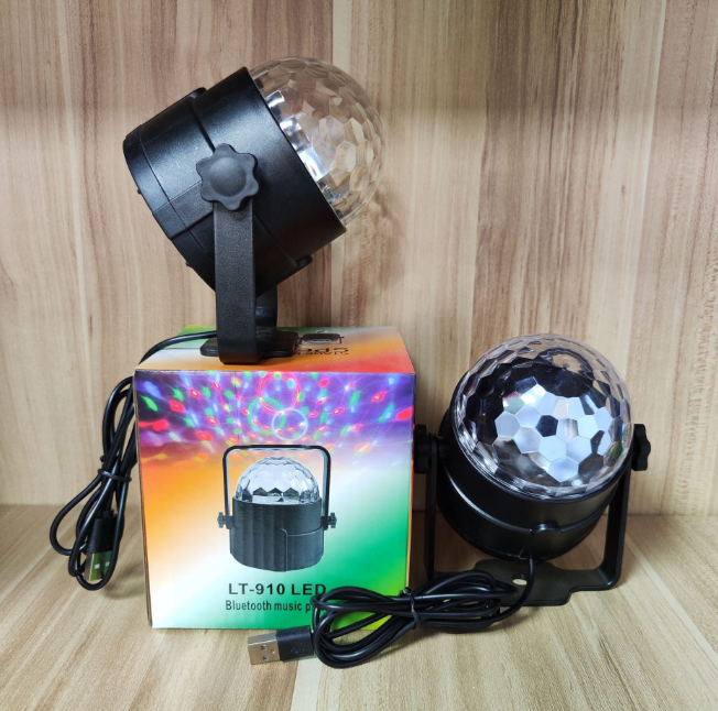 USB Powered Glowing LED Disco Lamp