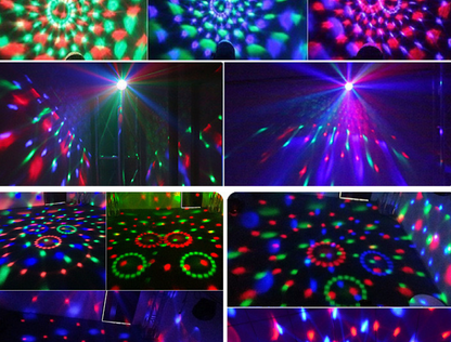 USB Powered Glowing LED Disco Lamp