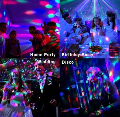 USB Powered Glowing LED Disco Lamp