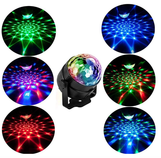 USB Powered Glowing LED Disco Lamp
