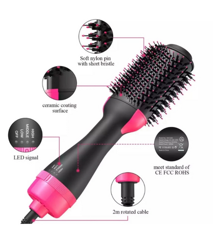 One Step 3 In 1 Hair Dryer Styler Hot Air Brush