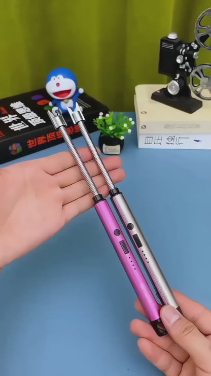 USB ARC Rechargeable Keychain Lighter with Card Packing