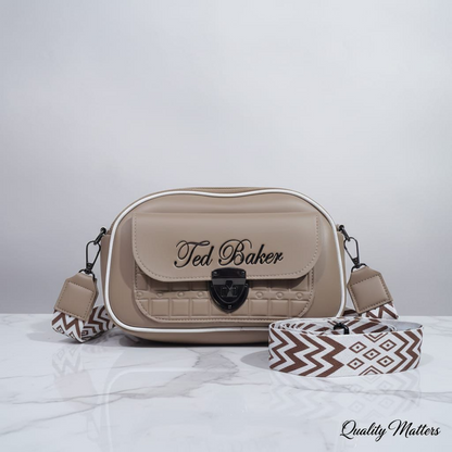 Unique 2 zipper Cross Body Bags