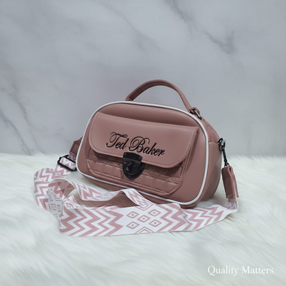 Unique 2 zipper Cross Body Bags