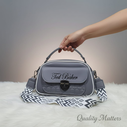 Unique 2 zipper Cross Body Bags